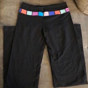 Lululemon black yoga pants - boot cut
